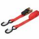 1'' Ratchet Strap with Safety Latch S-Hooks and Handlebar Straps