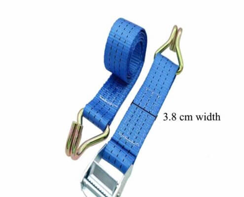 Blue Cam Buckle Tie Downs