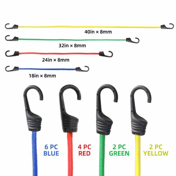 Bungee Cord Size Chart