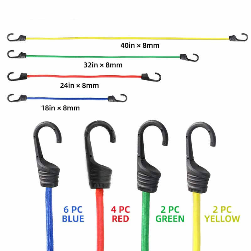 Multiple Size of Bungee Cord