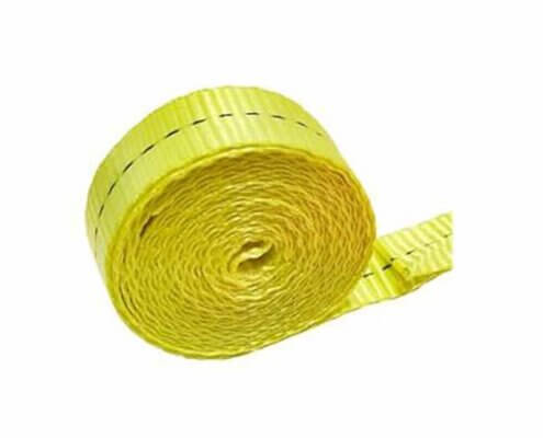 1'' Yellow Polyester Webbing For Tie Down Straps