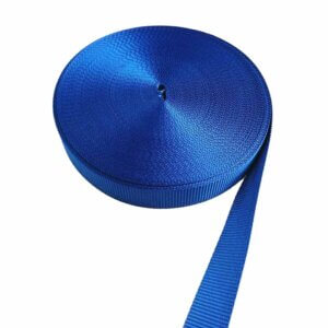 1 inch Blue Polyester Webbing 3500 lbs