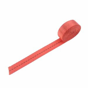 1 inch Red Polyester Webbing 1300 lbs
