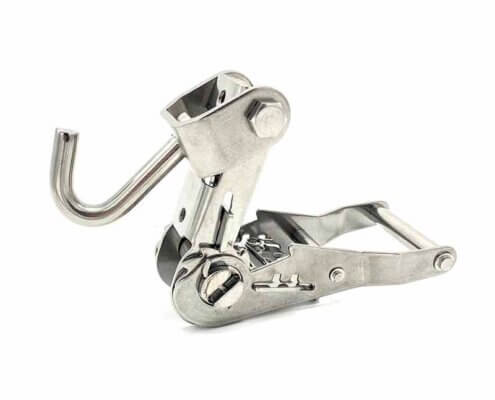 1 inch Stainless Steel Ratchet with Swivel J Hook