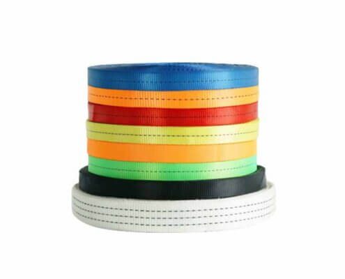 1 inch Yellow Polyester Webbing 1700 lbs