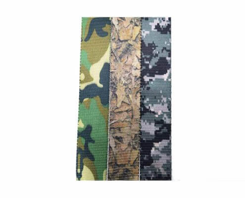 1.5 inch camouflage polyester webbing