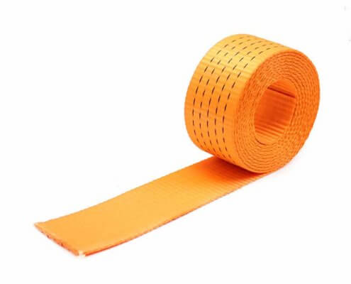 2 inch Orange Polyester Webbing 4400 lbs