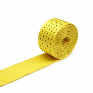 2 inch Yellow Polyester Webbing 4400 lbs