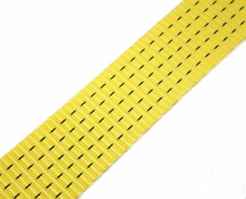 2 inch Yellow Polyester Webbing 6600 lbs