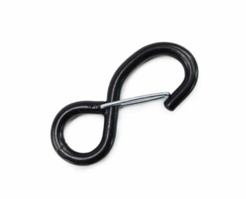 Vinyl Coated S Hook with Keeper