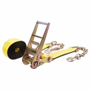 3” x 30’ Ratchet Strap with Chain & Hook