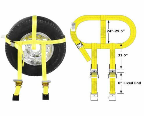 Side Mount Wheel Nets