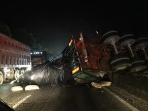 improper use of truck straps