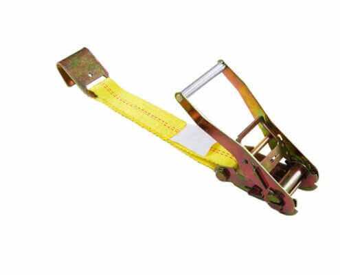 2'' Ratchet Strap Short End with Flat Hook