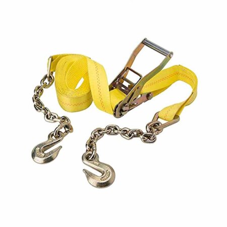 2'' Ratchet Strap with Chain & Hook