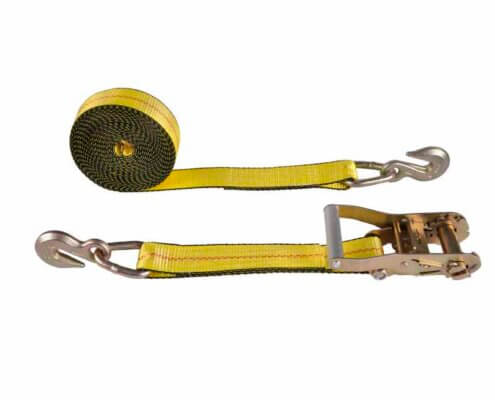 2 inch Ratchet Strap with Grab Hook Assembly