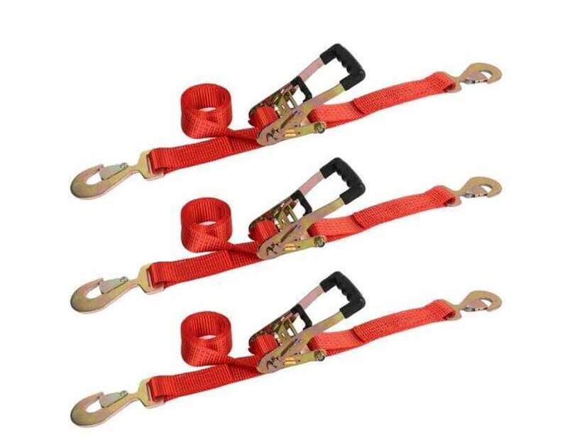 2 inch Ratchet Straps with Snap Hooks