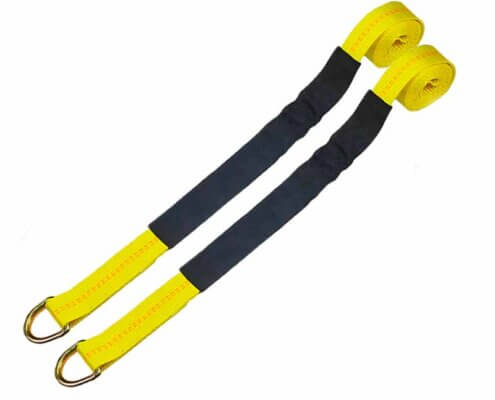 2'' Lasso Strap with D Ring with Cordura Sleeve