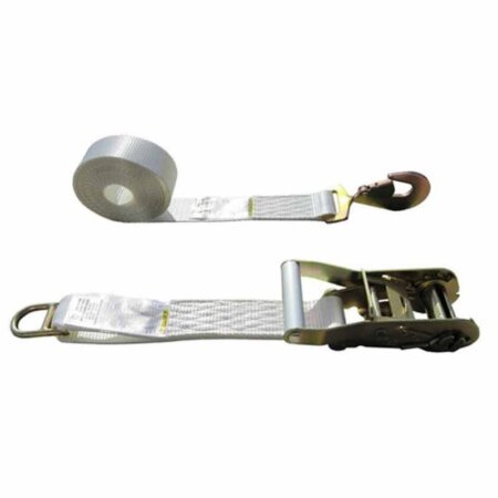 2'' x 15' Tent Strap with D Ring & Snap Hook